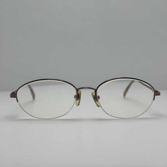 Luxottica Eyeglasses Eye Glasses Frames 1366 4063 Titanium 52-18-135 - Picture 3 of 6